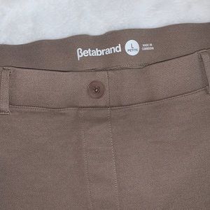 Betabrand Women's Tan Pants